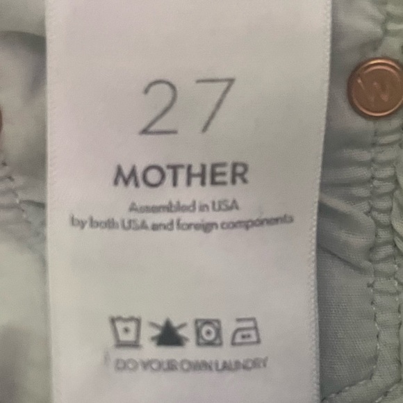 MOTHER - The Half Pipe Cropped Jean in "This is how I roll" - Barrel Jean - Picture 8 of 12